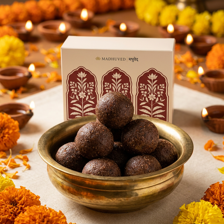AI-generated Ragi Ladoo close-up