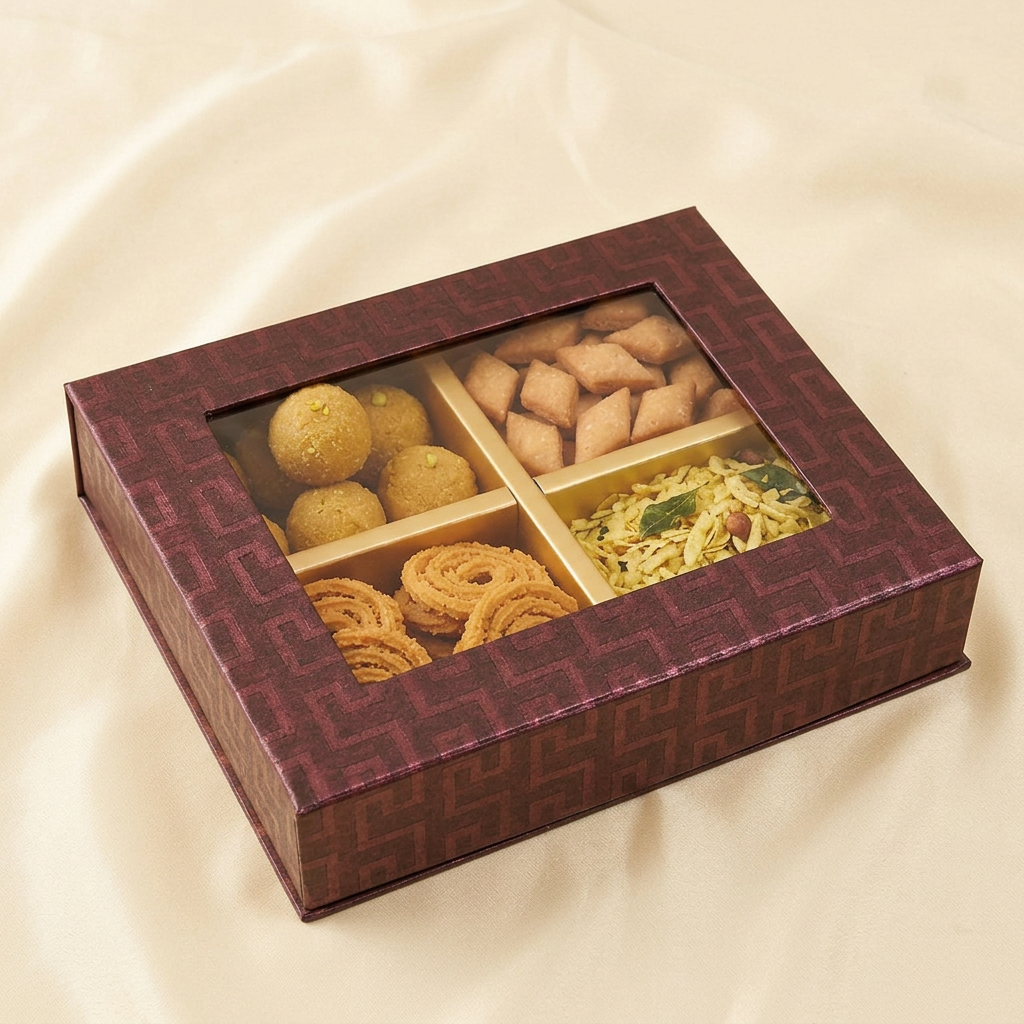 AI-generated closed window-box hamper view